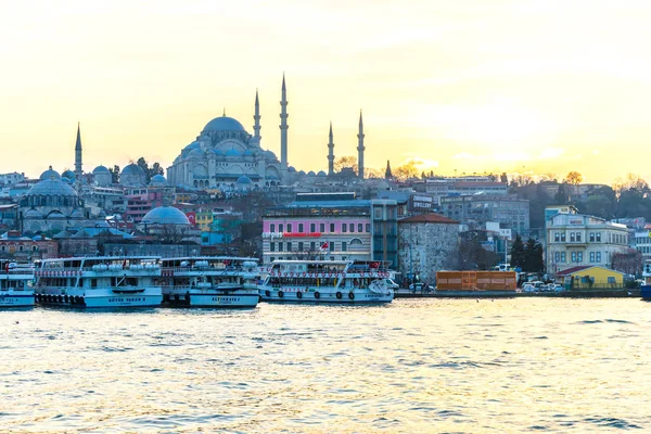 Vista de Estambul y el Bósforo — Foto de Stock
