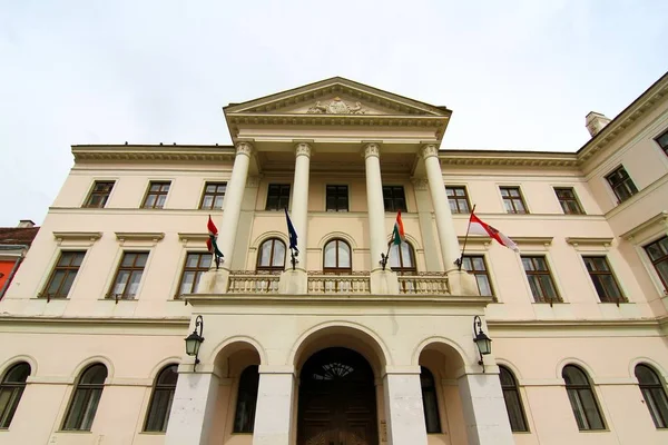 Historische architectuur in sopron — Stockfoto
