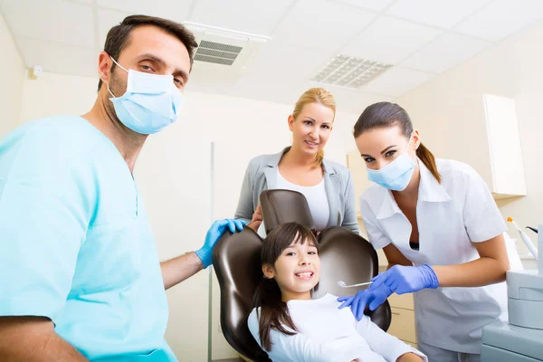 Consulta no dentista — Fotografia de Stock