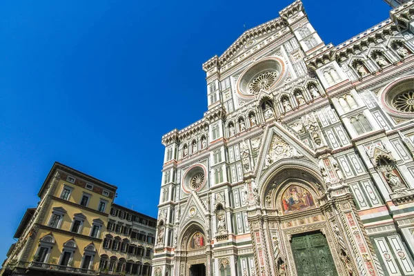 Pohled na katedrálu Santa Maria ve Florencii — Stock fotografie