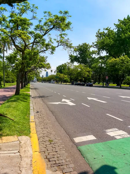 Street scéna v Buenos Aires v Argentině — Stock fotografie