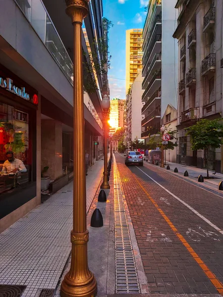 Streettaferelen in Buenos Aires, Argentinië — Stockfoto