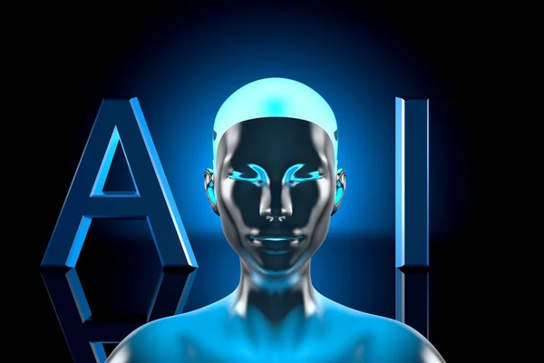 Ai 人工智能 — 图库照片