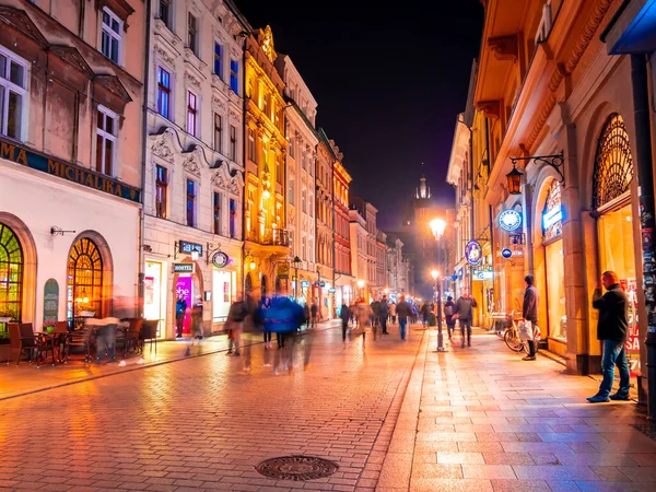 Vista del centro histórico de Cracovia — Foto de Stock