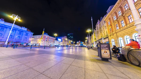 Zagreb 'in Ana Meydanı — Stok fotoğraf