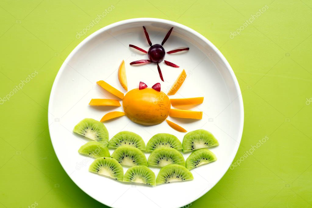 Fresh fruit on the table