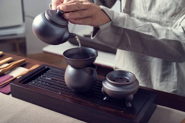 Chińska ceremonia herbaty — Zdjęcie stockowe