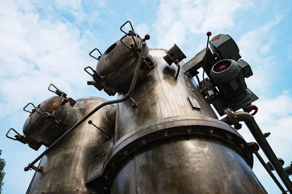 Maschinen in den alten Industriemaschinen — Stockfoto