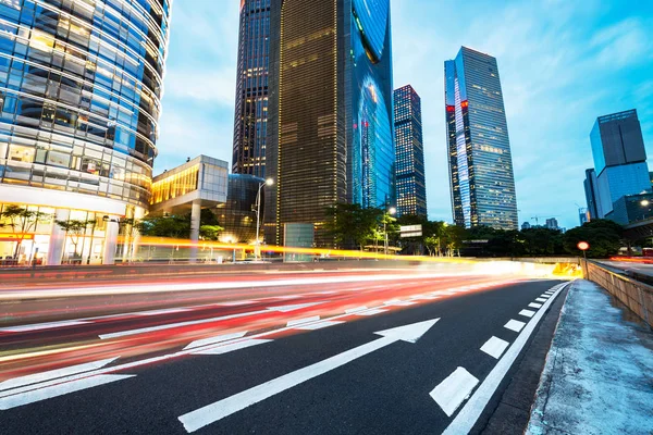 Office building at night — Stock Photo, Image