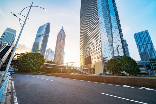 Moderne architectuur, Guangzhou-China — Stockfoto