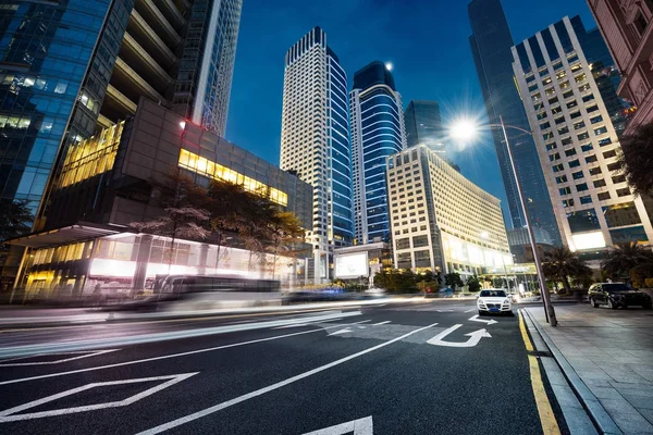 Moderní architektura, Guangzhou Čína — Stock fotografie