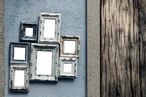 El marco en la pared — Foto de Stock