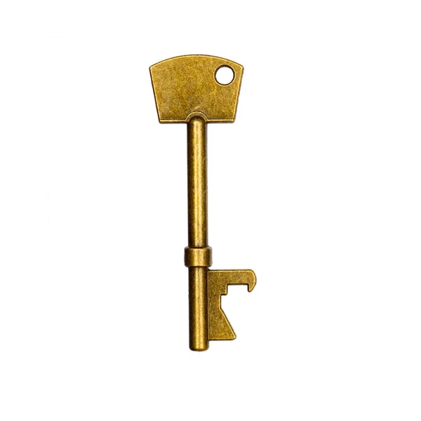 Key isolated on a white background — Stock Photo, Image