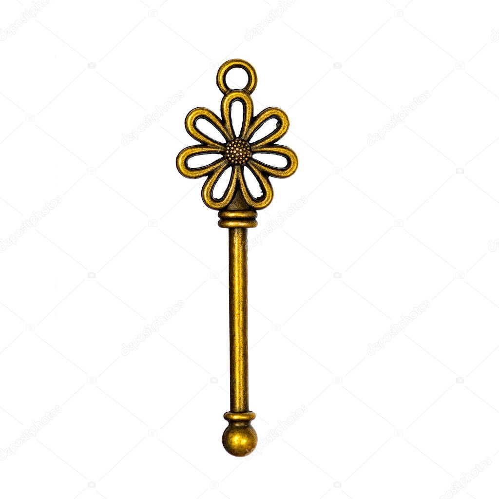 Key isolated on a white background