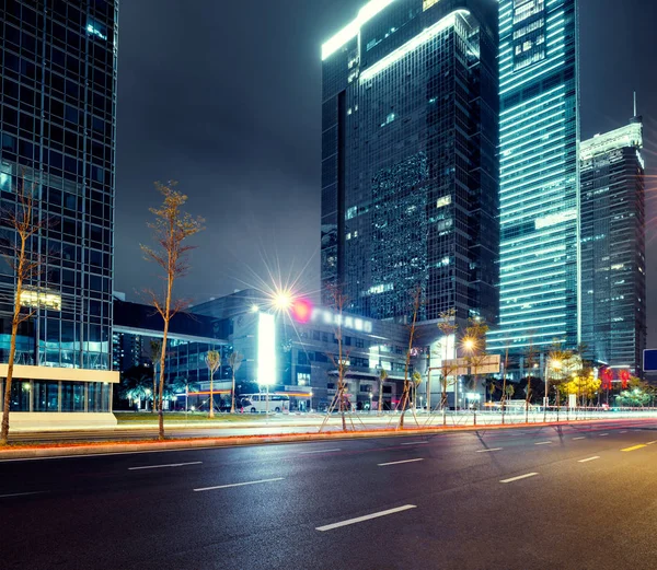 City streets at night — Stock Photo, Image