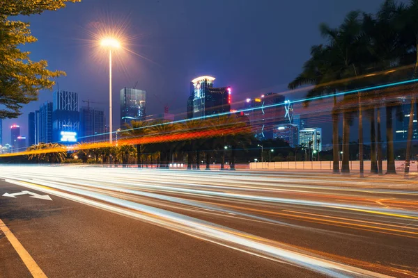 City streets at night — Stock Photo, Image