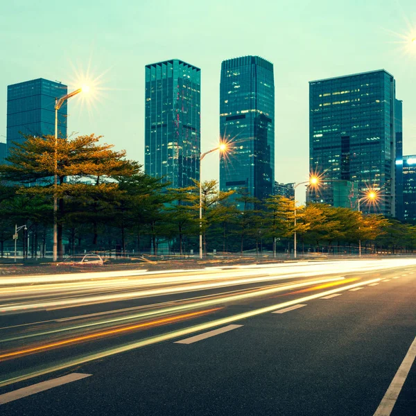 Cityscape at night — Stock Photo, Image