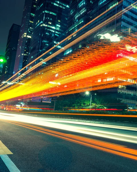 Paisaje urbano por la noche —  Fotos de Stock