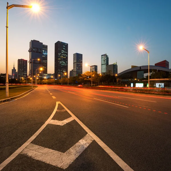 Urban Roads at night — Stock Photo, Image