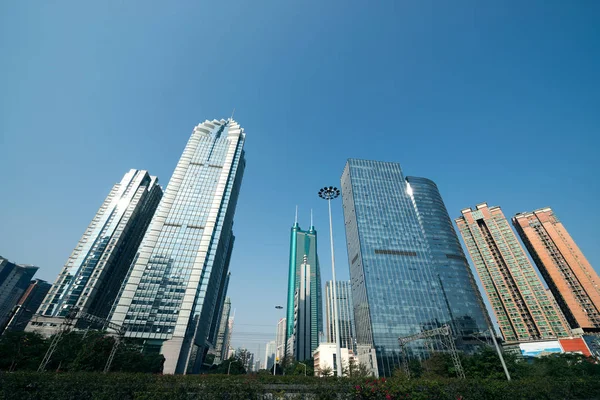 Edifício de escritórios na China — Fotografia de Stock