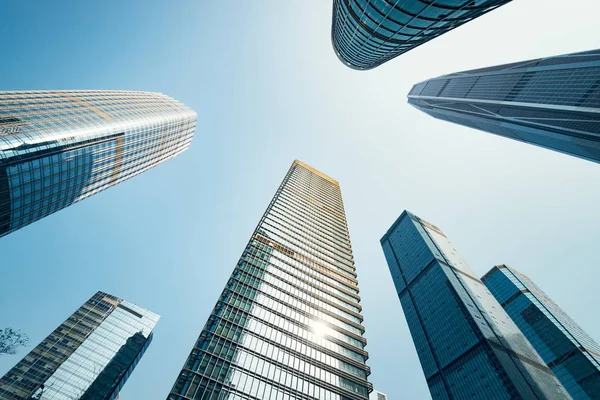 Bürogebäude in China — Stockfoto