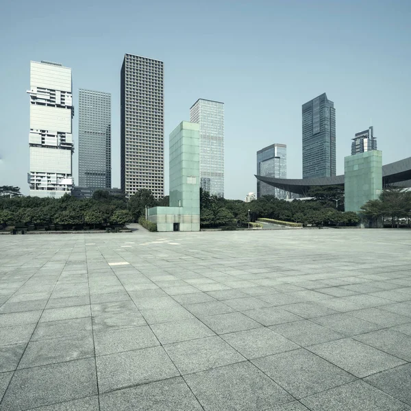 Het stadsplein — Stockfoto