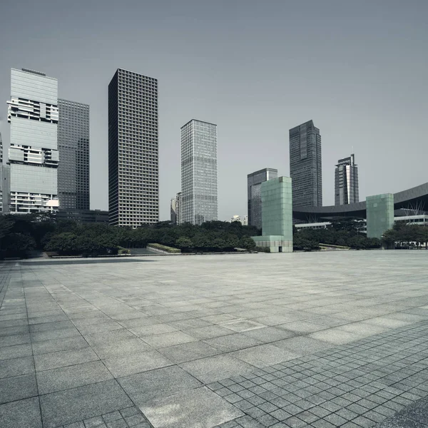 Het stadsplein — Stockfoto