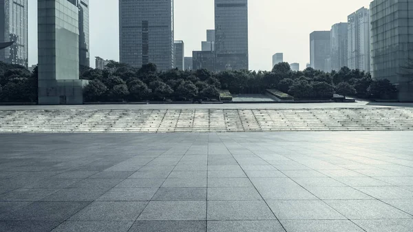 A praça da cidade — Fotografia de Stock