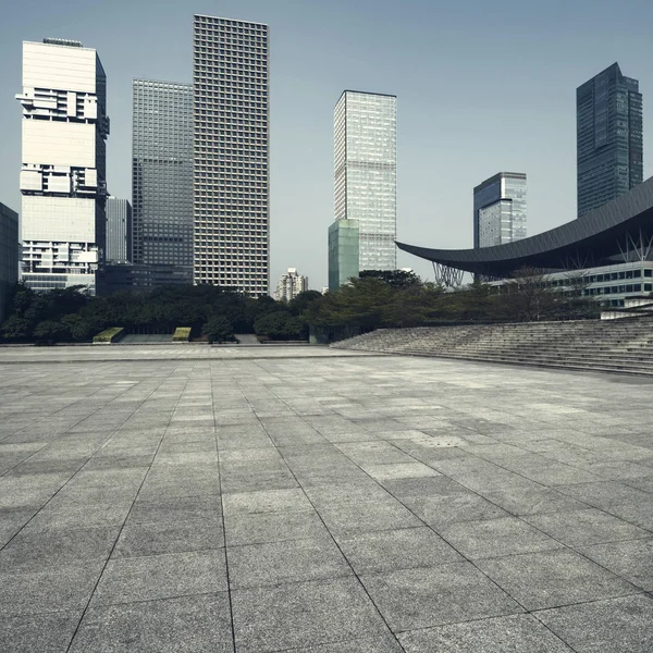 Het stadsplein — Stockfoto