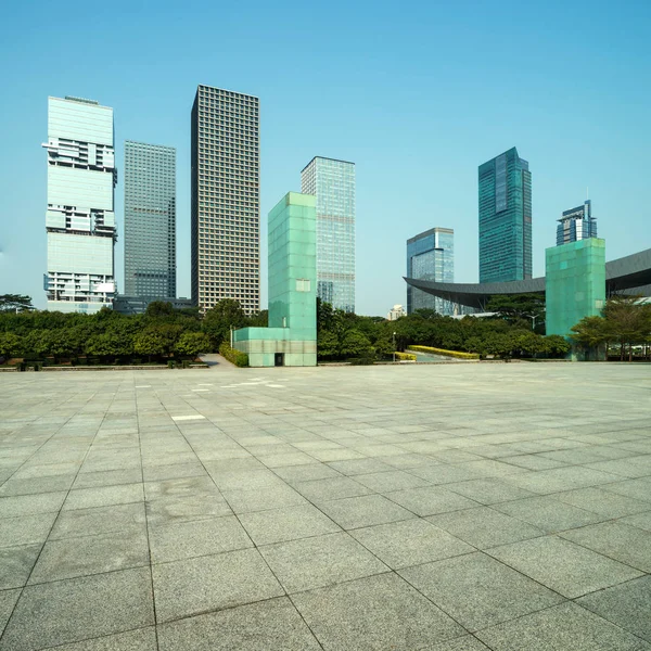 A praça da cidade — Fotografia de Stock