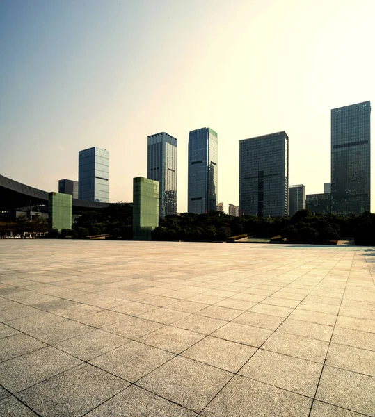 A praça da cidade — Fotografia de Stock