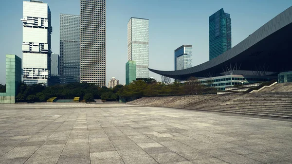 A praça da cidade — Fotografia de Stock