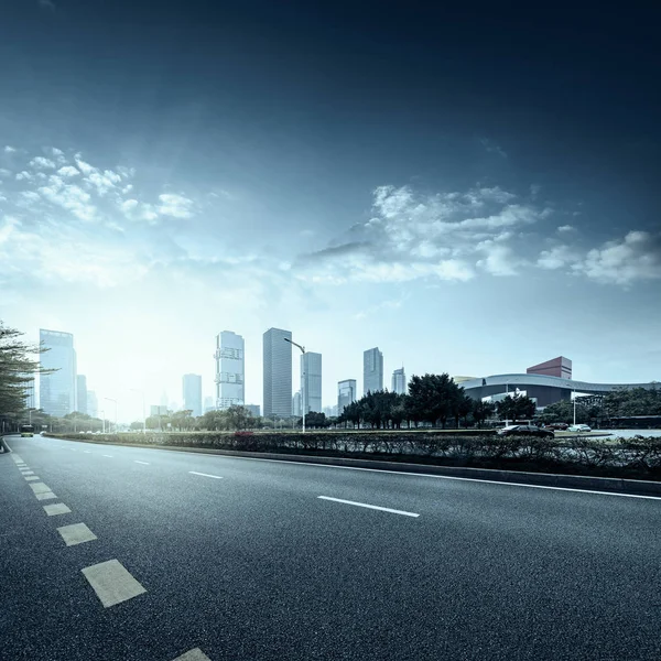 Straße und Stadt — Stockfoto