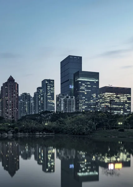 De stad van shenzhen, china — Stockfoto