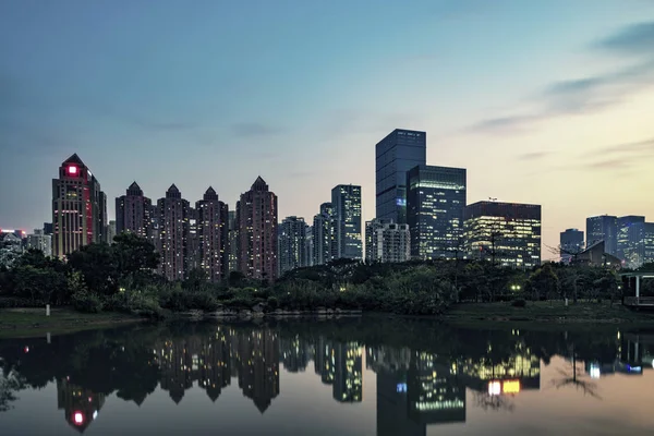 La ciudad de Shenzhen, china —  Fotos de Stock