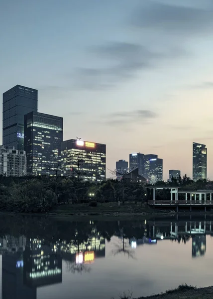 La ciudad de Shenzhen, china —  Fotos de Stock