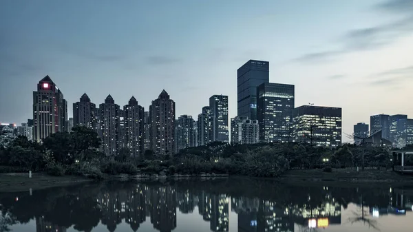 深圳，中国的城市 免版税图库照片