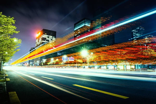 La ville la nuit Images De Stock Libres De Droits