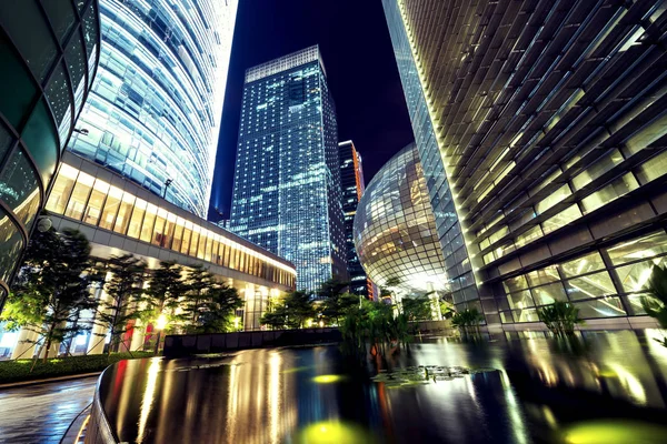 Stadt bei Nacht — Stockfoto