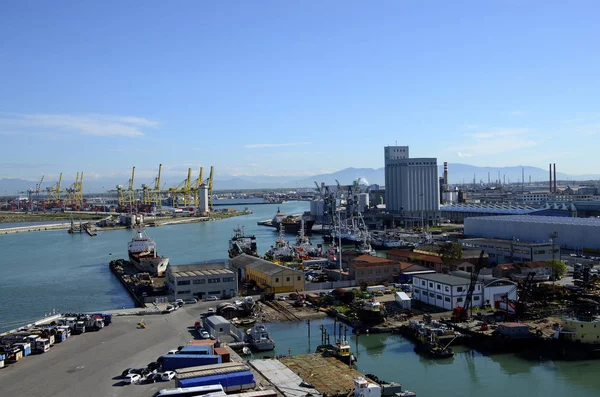 Porto de Livorno, Itália — Fotografia de Stock