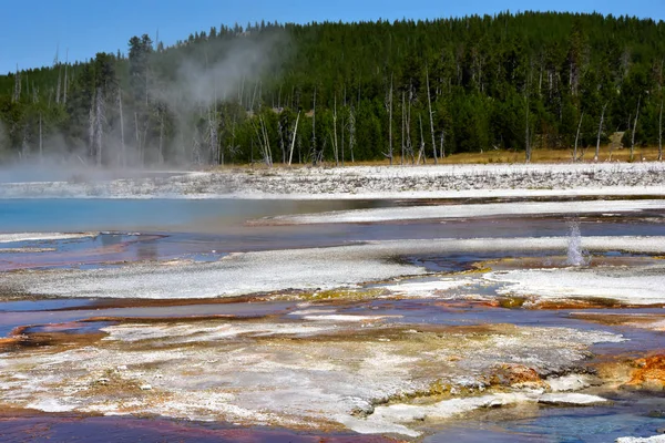 Svart sand basin — Stockfoto