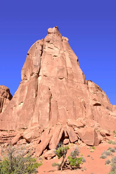 Arches Ulusal Parkı Ndaki Park Avenue Utah — Stok fotoğraf