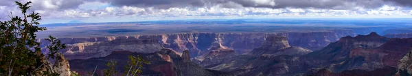 Banner Van Grand Canyon Aan North Rim — Stockfoto