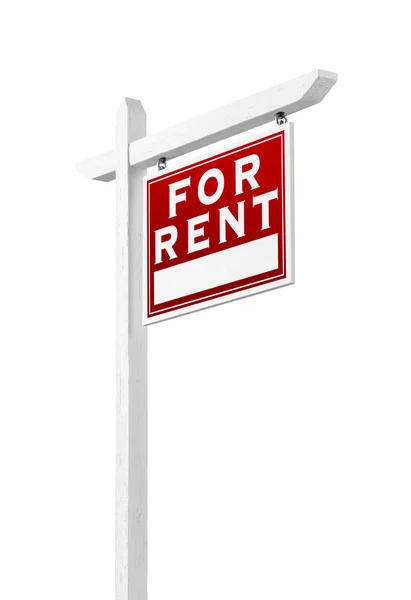 Право лица для аренды недвижимости знак изолирован на белом фоне . — стоковое фото