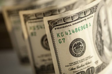 100 dolar faturaları soyut
