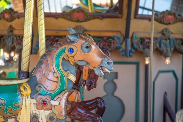 Detaljer om Fairground Carousel Horse — Stockfoto