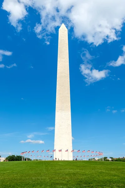 Het Washington Monument in Washington D.C.. — Stockfoto