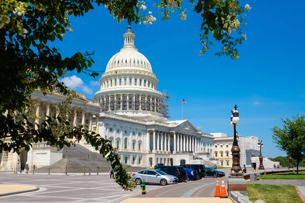 O Capitólio dos EUA em Washington D.C. . — Fotografia de Stock
