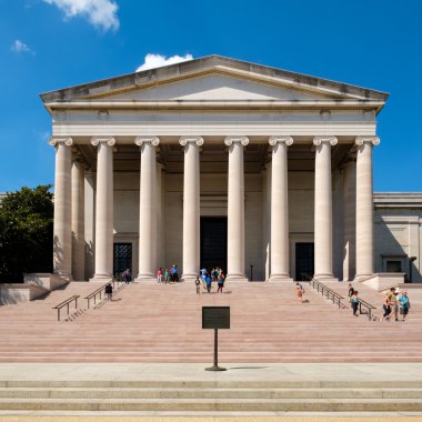 National Gallery of Art, Ulusal Mall Washington DC.