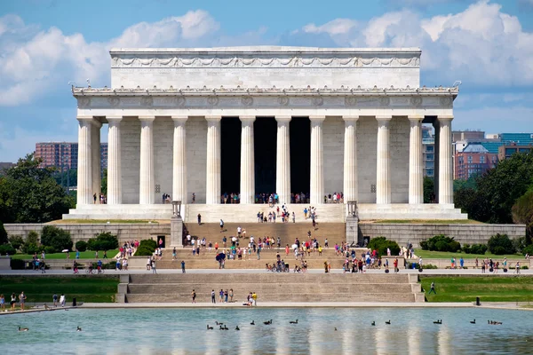 Het Lincoln Memorial in Washington D.C.. — Stockfoto